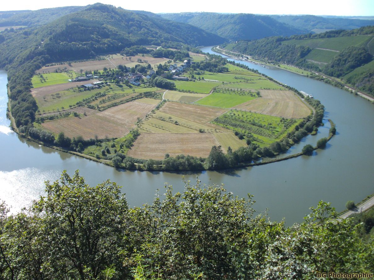 Die kleine Saarschleife bei Hamm