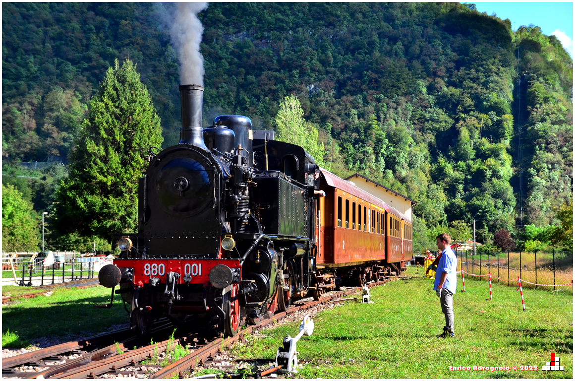 Die kleine schöne FS 880 001 in Primolano