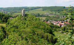 Die "kleine Schwester" der Rudelsburg, Burg Saaleck…