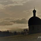 Die kleine St. Veitskapelle mit Wendelstein