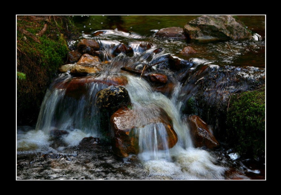 Die kleine Wasserfälle