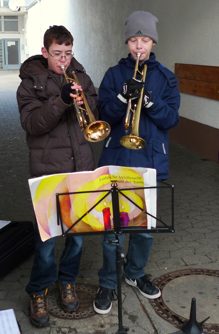 die kleinen Weihnachtsmusiker