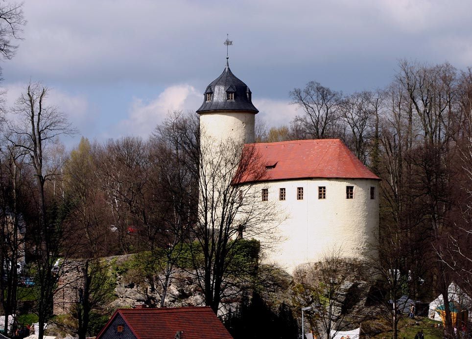 Die kleinste Burg Sachsens