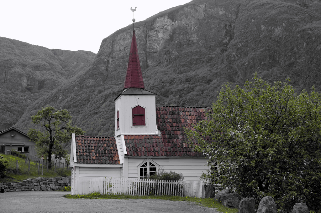 Die Kleinste Stabkirche der Welt in Undredal