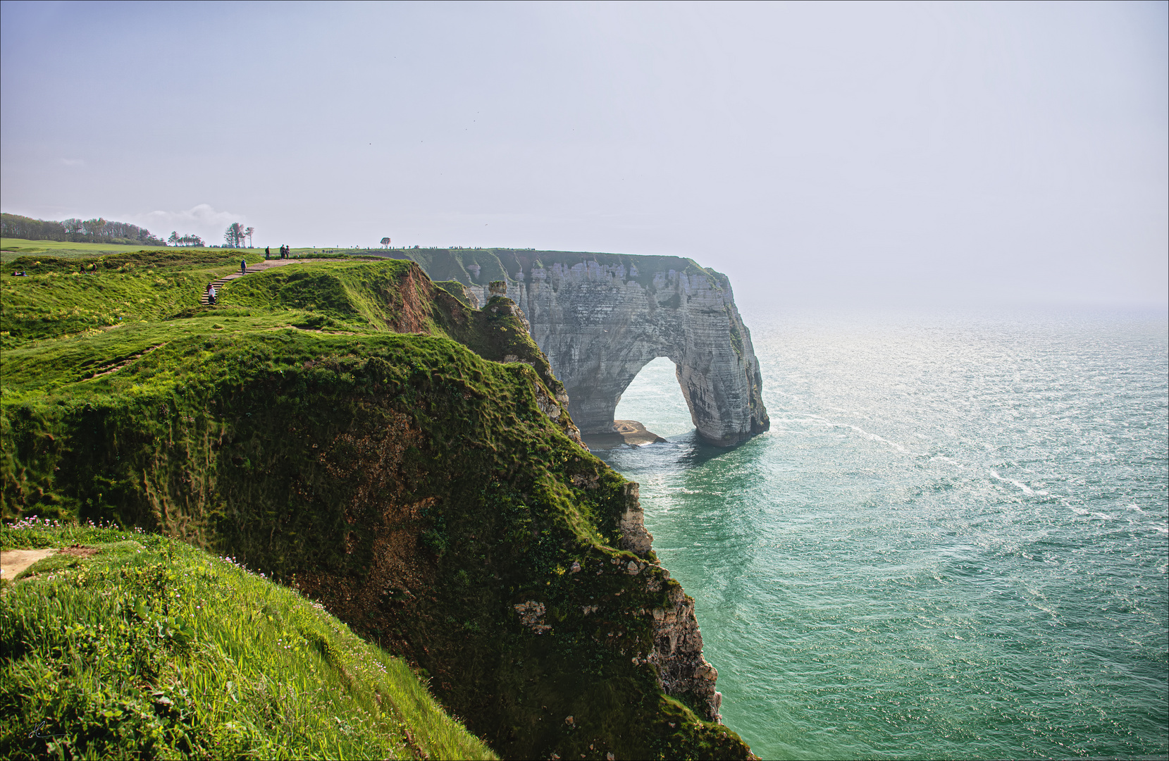 Die Klippen bei Etretat