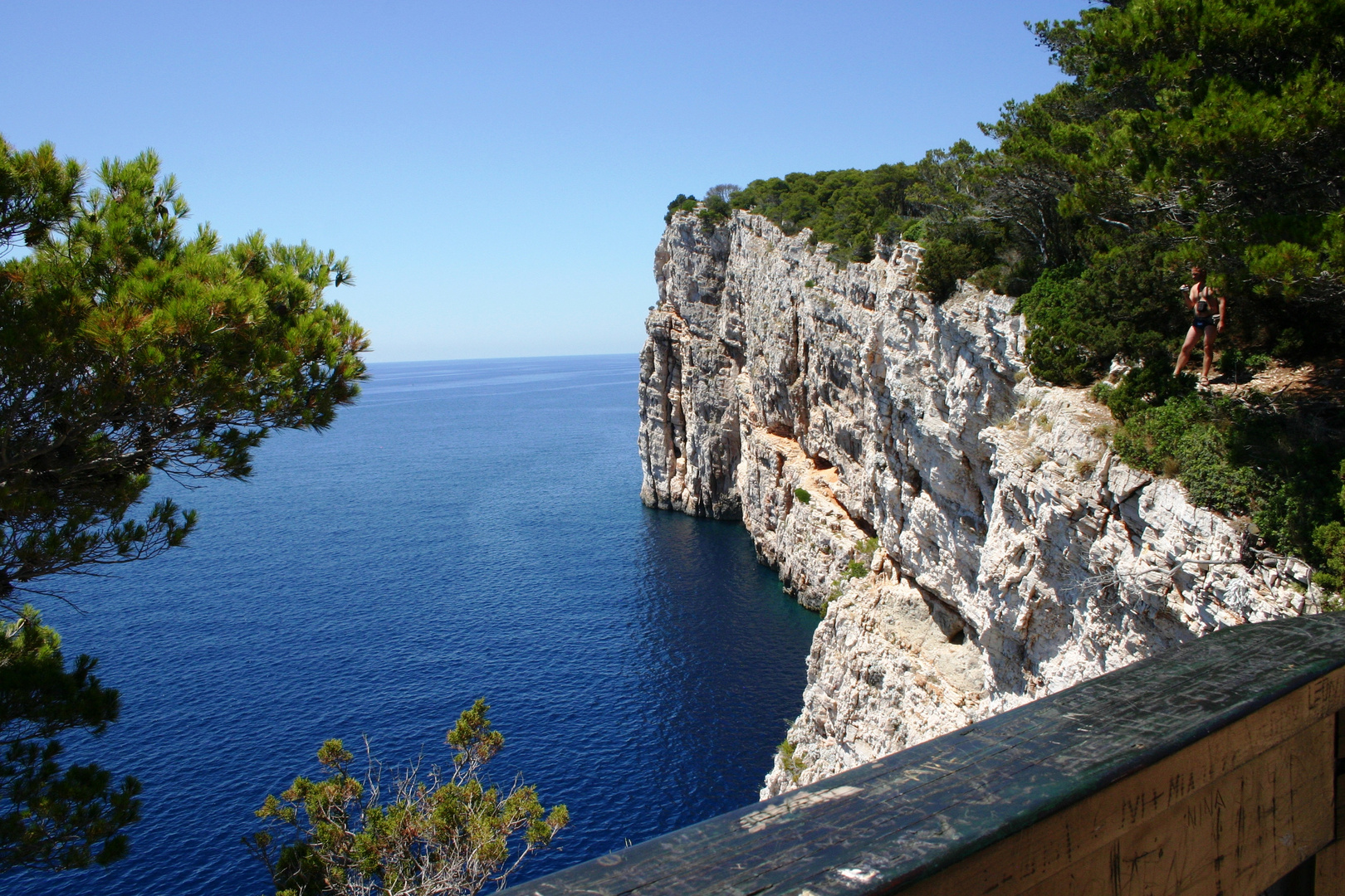 Die Klippen von Dugi Otok