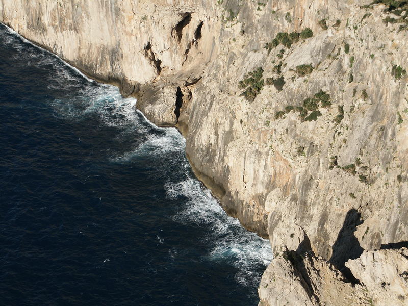 Die Klippen vor Formentor