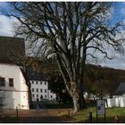 Die Kloster-Anlage in der Herbst Sonne