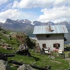 Die Klosteralm  1850 m im Schnalstal ( Karthaus)