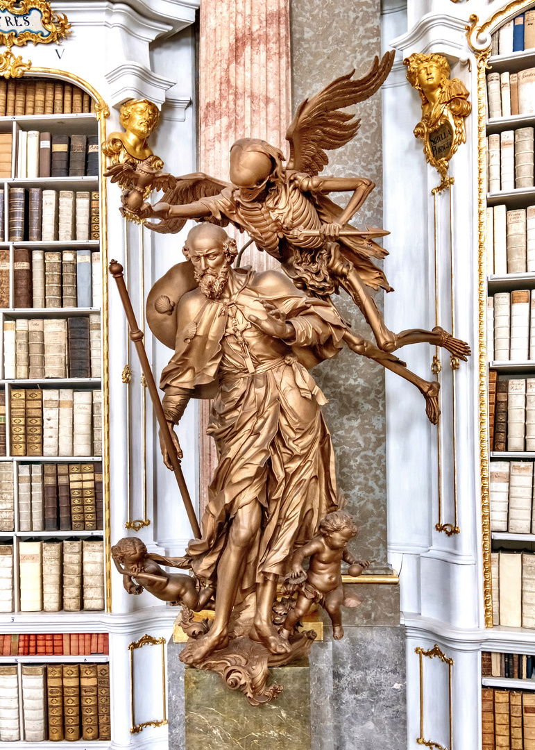 Die Klosterbibliothek im Benediktinerstift Admont