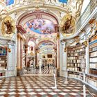 Die Klosterbibliothek im Benediktinerstift Admont