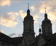 Die Klostertürme in St. Gallen