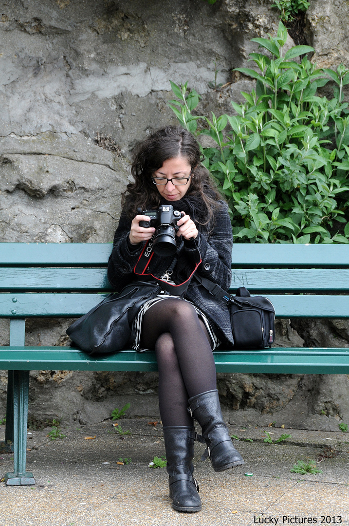 Die Kniefotografin - Visages de Paris (36/2013)
