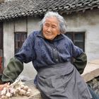 Die Knoblauchverkäuferin - China Shanghai