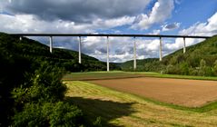 Die Kochertalbrücke im Mai 2014