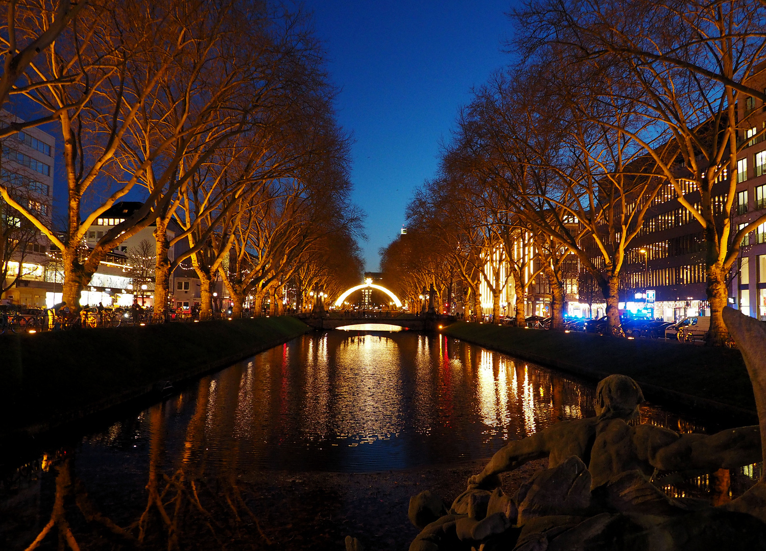 Die Kö in Düsseldorf....