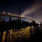 die Köhlbrandbrücke in Hamburg