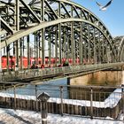 Die Kölner Hohenzollernbrücke