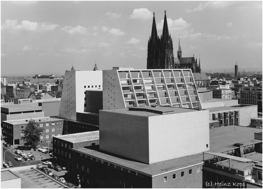 Die Kölner Oper, Mitte der Sechziger Jahre. 