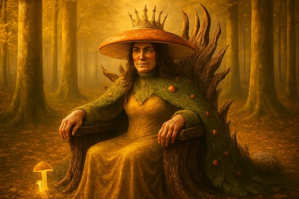 Die Königin der Pilzmonarchie