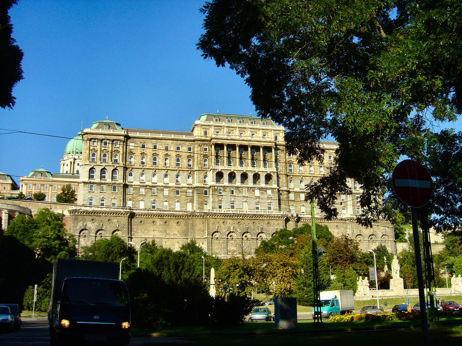 Die Königsburg in Budapest