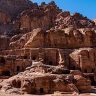 Die Königsgräber-Wand in Petra