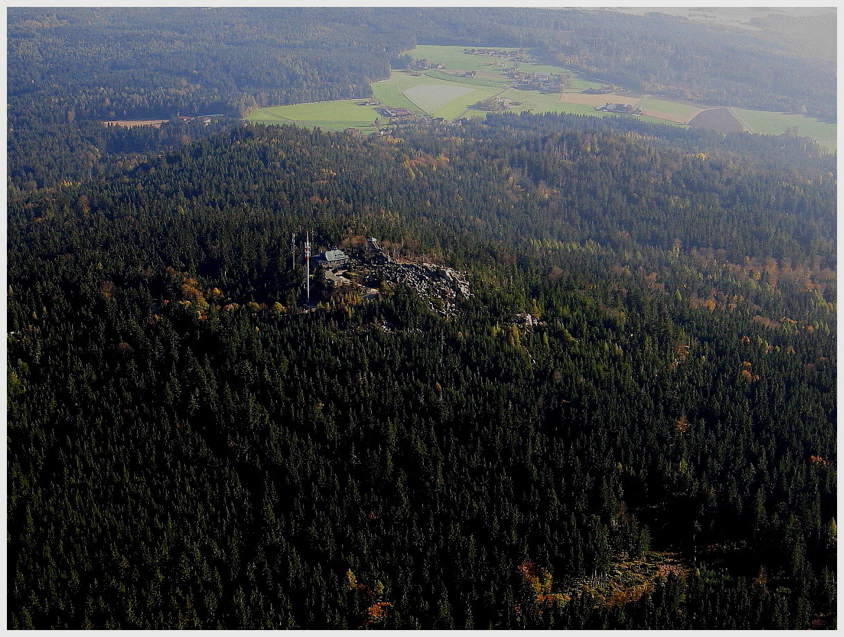 Die Kösseine von oben