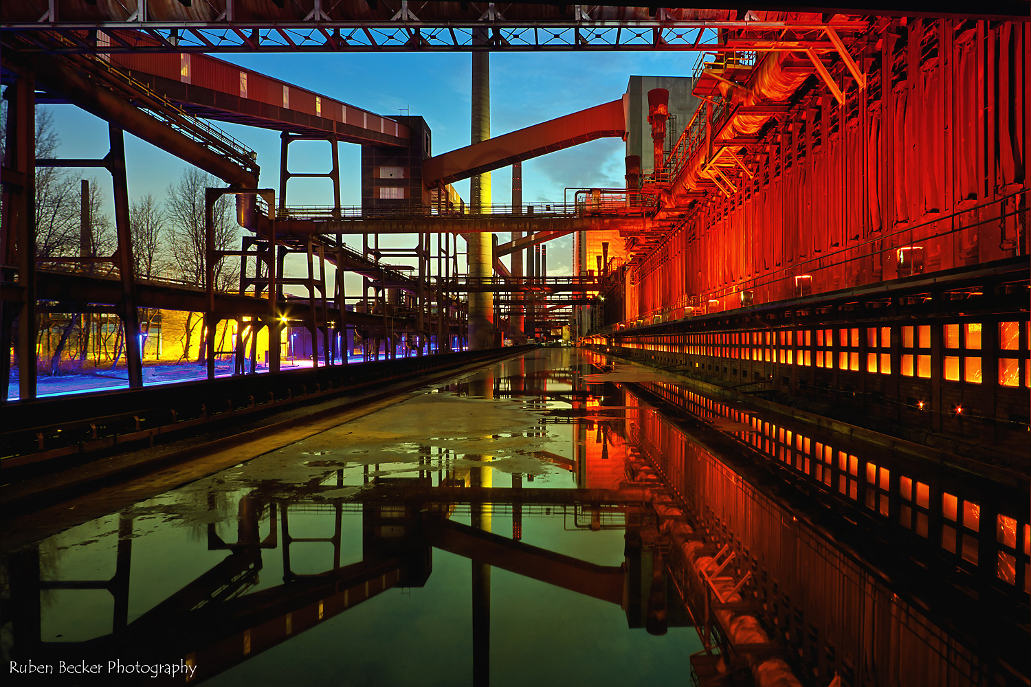 Die Kokerei Zollverein in Essen