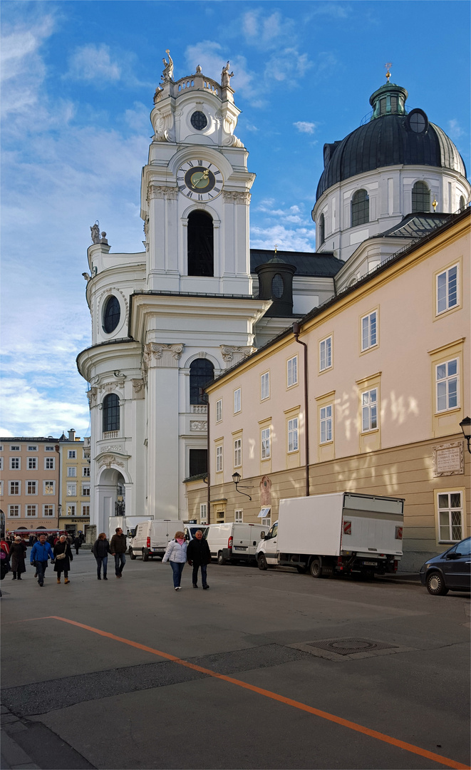 Die Kollegienkirche....