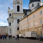 Die Kollegienkirche....