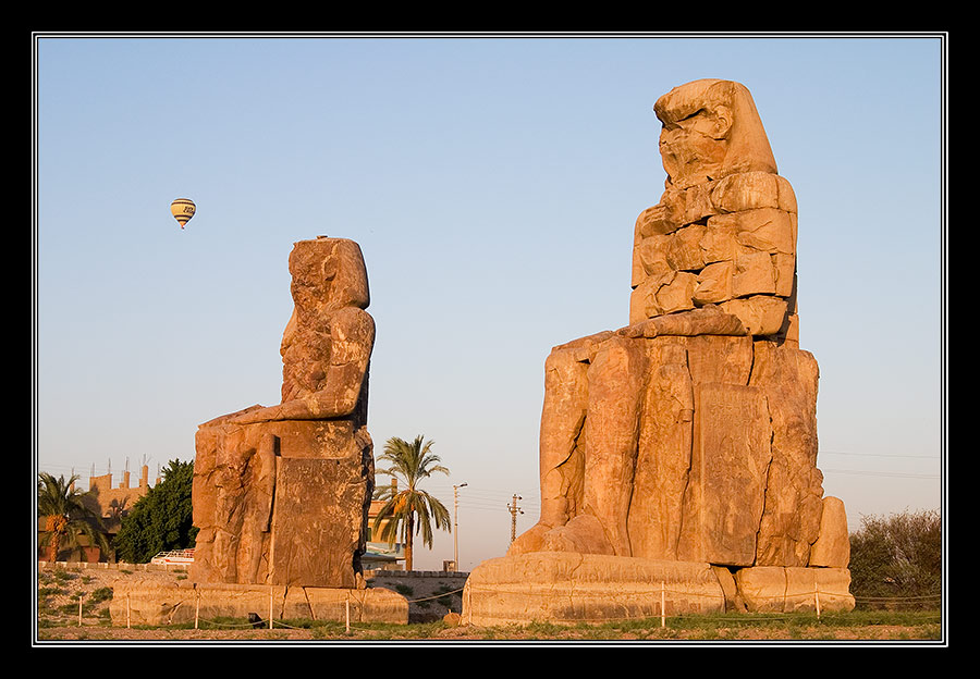 Die Kolosse des Memnon..