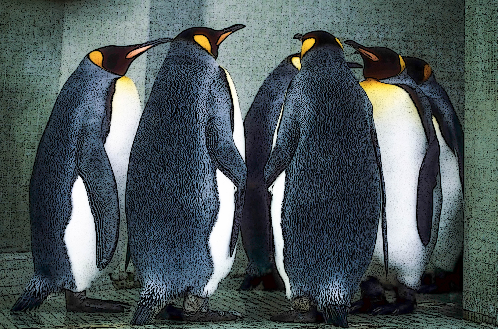 Die Konferenz der Pinguine