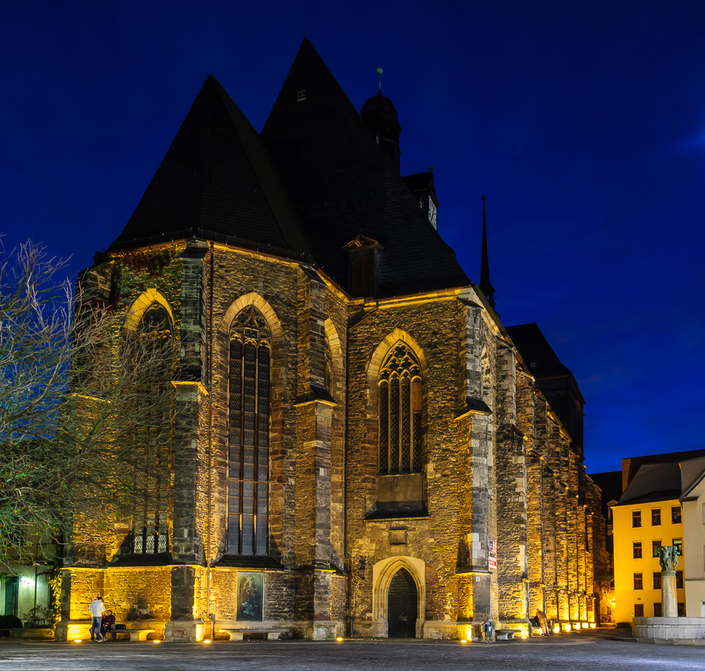 Die Konzerthalle St. Ulrich-Kirche in Halle (Saale)