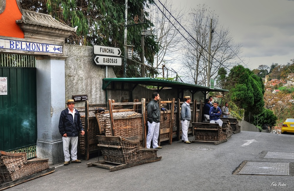 Die Korbschlitten von Funchal