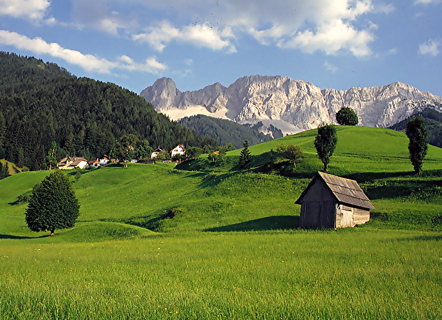 die Koschuta/Karawanken/Kärnten/Österreich