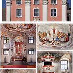 Die kostbar dekorierte Schlosskapelle