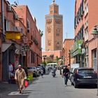 Die Koutoubia-Moschee in Marrakesch.