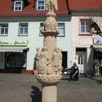 Die Krabatstele in Wittichenau bei Hoyerswerda