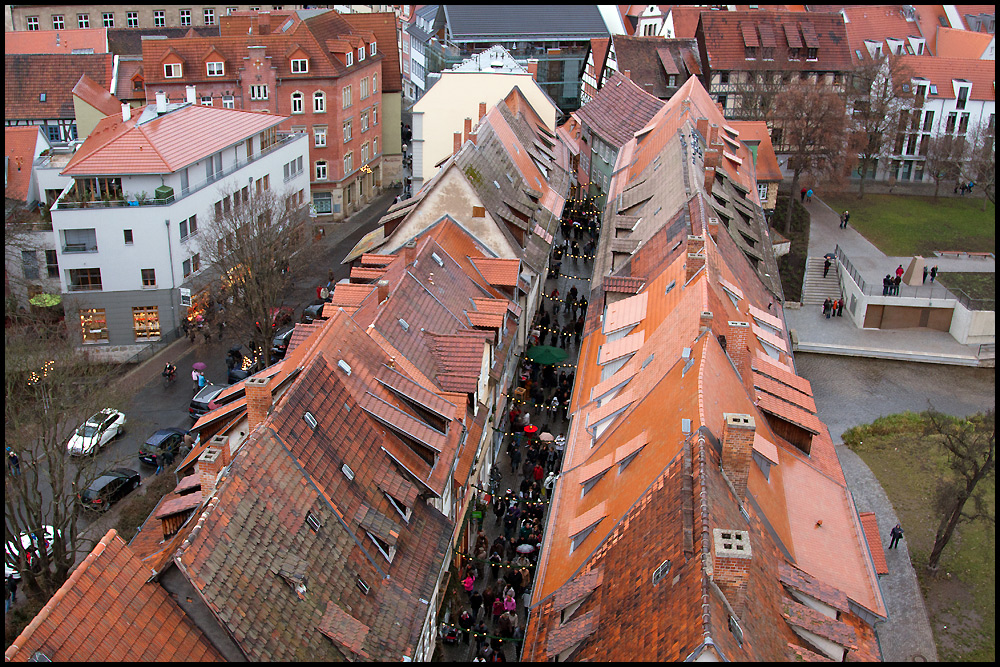 Die Krämerbrücke Erfurt