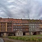 Die Krämerbrücke in Erfurt