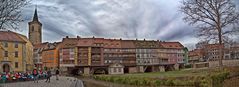 Die Krämerbrücke in Erfurt