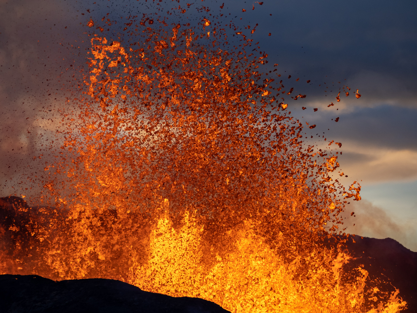 Die Kraft der Natur - Lava