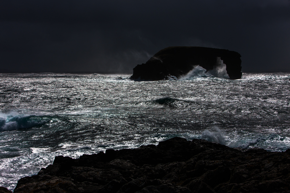 Die Kraft des Meeres - Dore Holme - Schottland