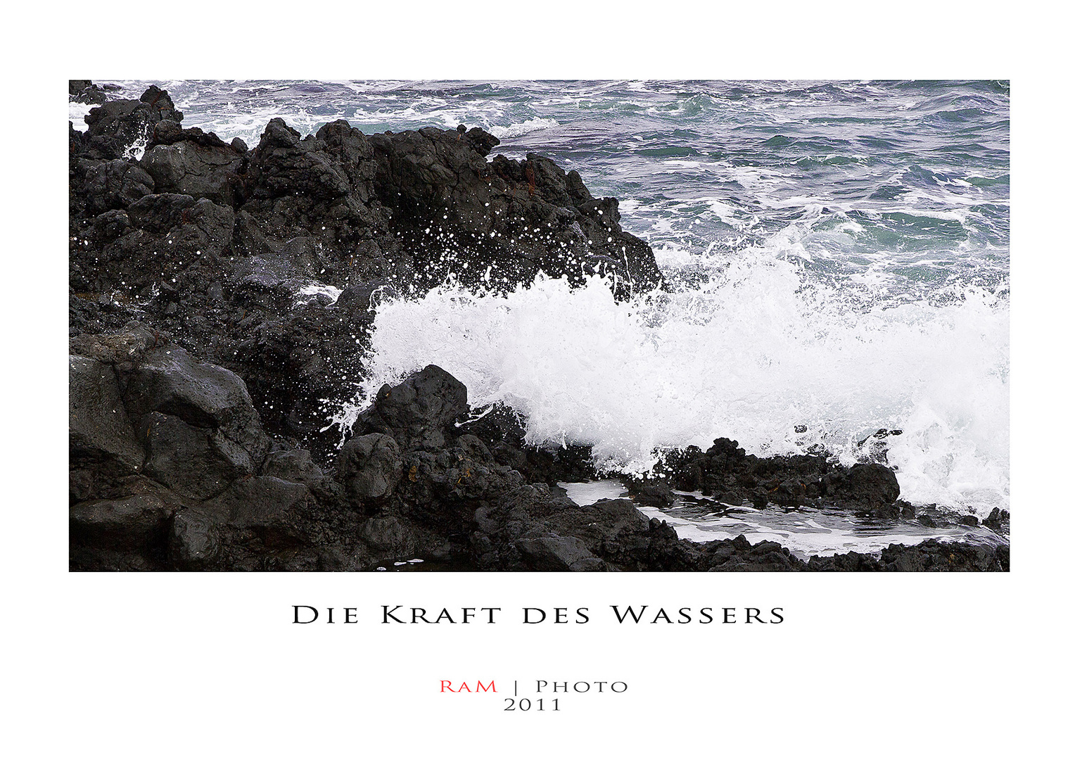 Die Kraft des Wassers