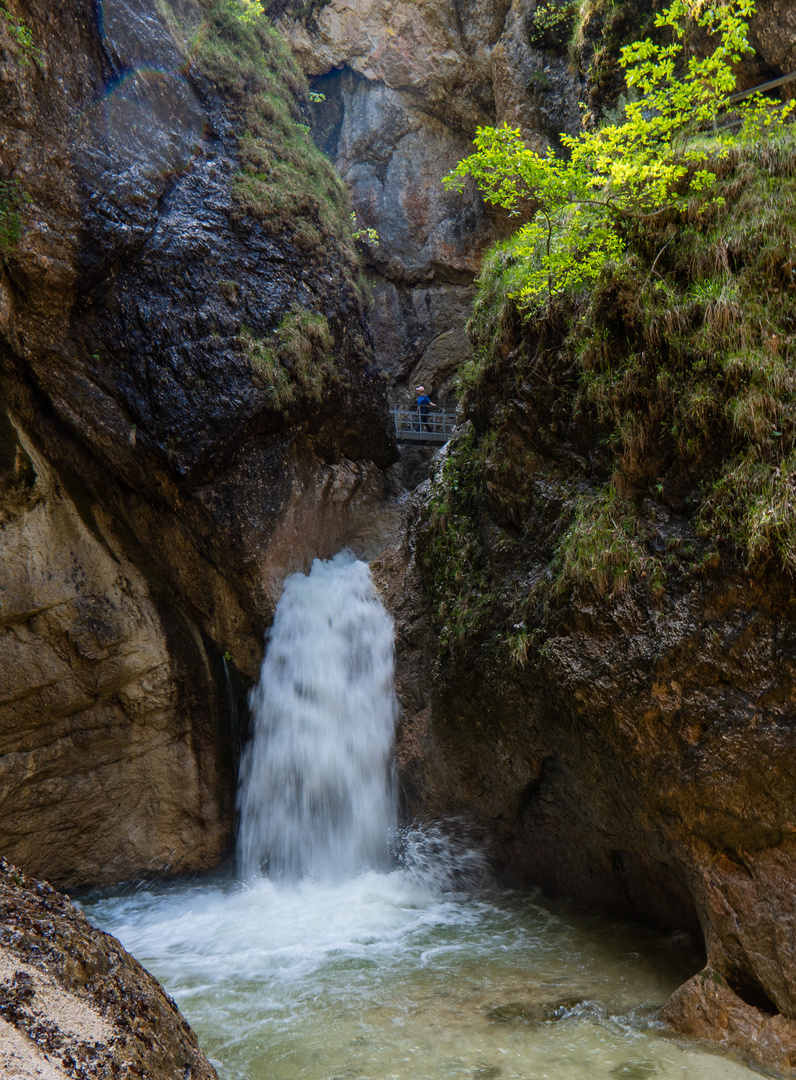 Die Kraft des Wassers - wie winzig ist der Mensch