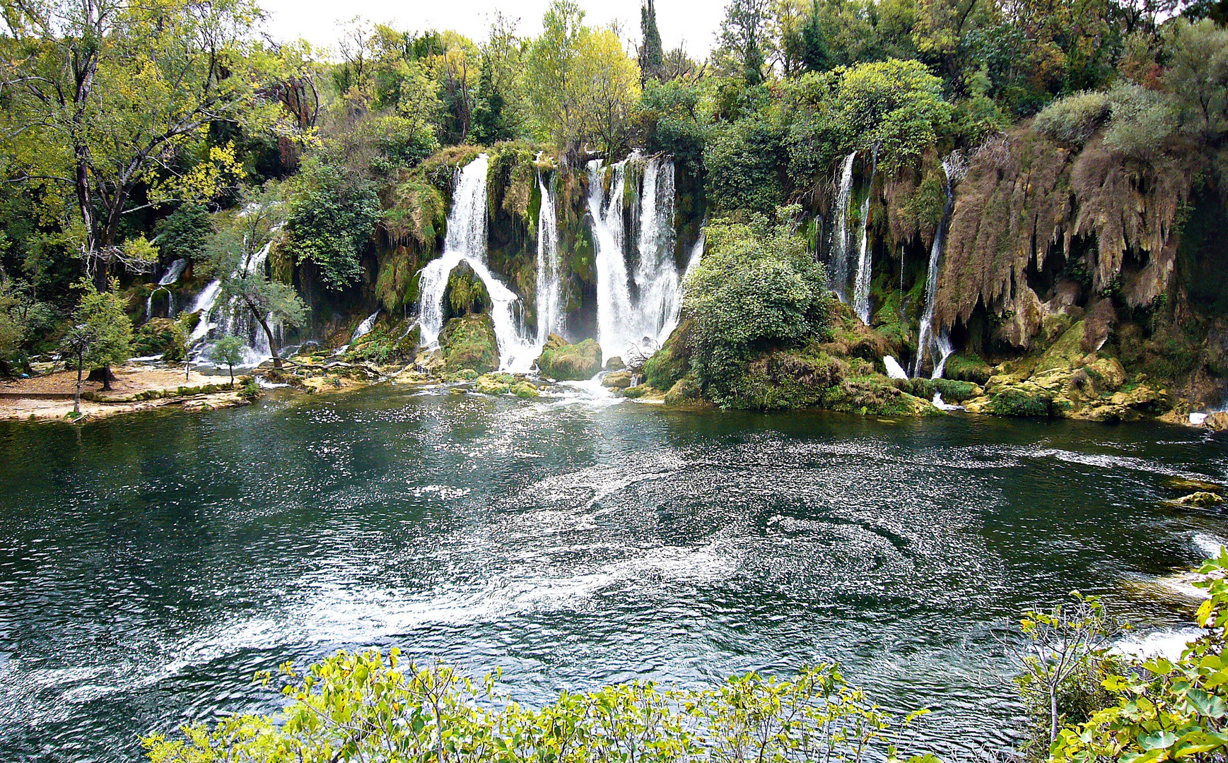 Die Kravica-Wasserfälle in Bosnien-Herzegovina