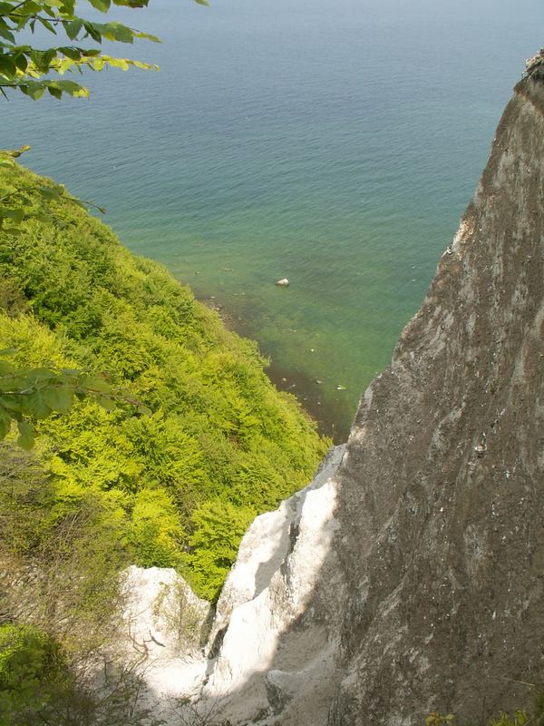 Die Kreidefelsen auf Rügen