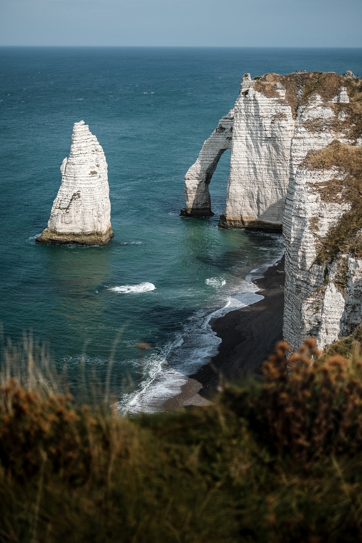 Die Kreidefelsen von Etretat