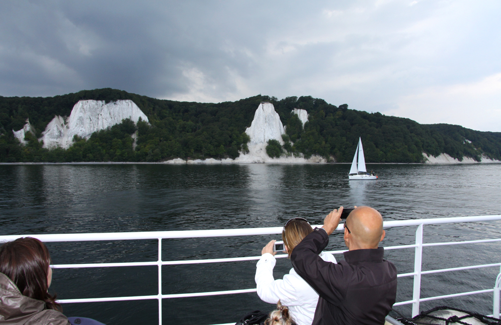 die Kreidefelsen von Rügen