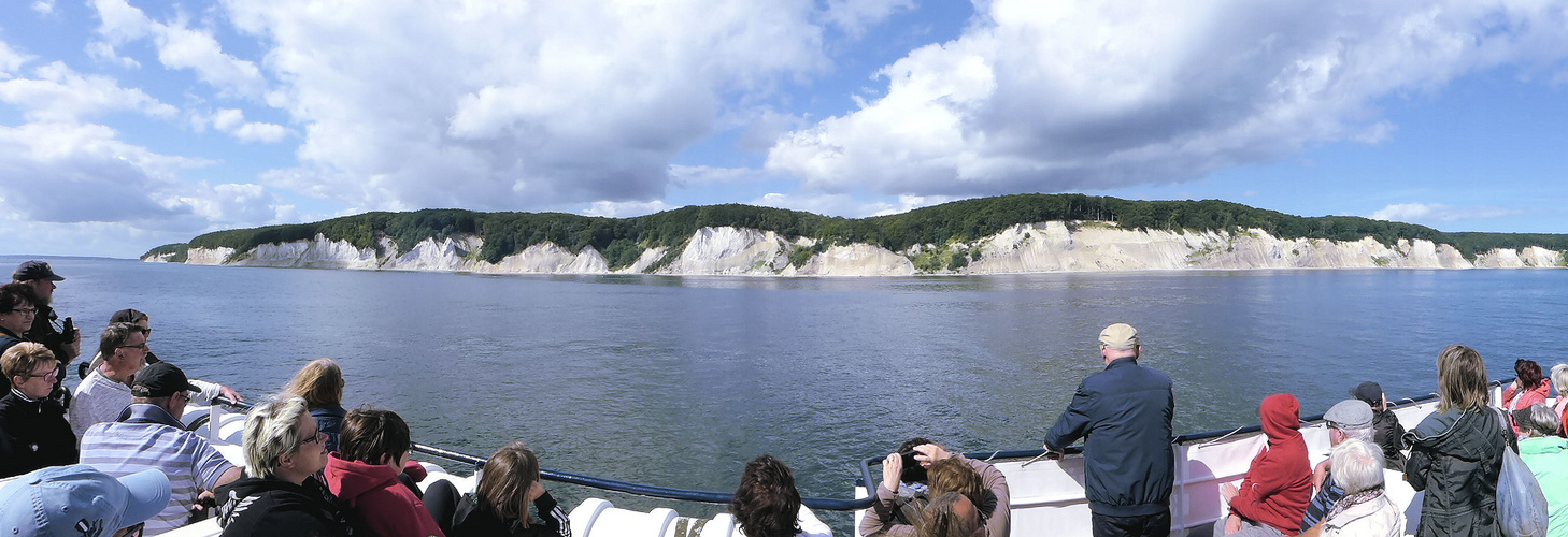 Die Kreidefelsen von Rügen